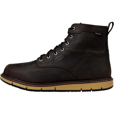 Keen 6" San Jose Waterproof Soft Toe Cascade Brown / Black 1023203d Men's