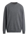Keen 61 Man Sweater Grey Size 4xl Wool, Polyamide In Gray