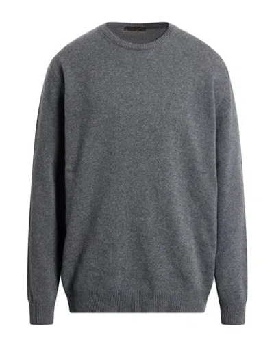 Keen 61 Man Sweater Grey Size 4xl Wool, Polyamide In Gray