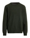 Keen 61 Man Sweater Military Green Size Xxl Wool, Polyamide