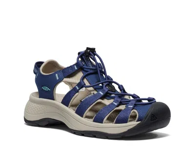 Keen Astoria West Sandal In Blue