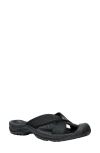 Keen Bali Sandal In Black/ Steel Grey