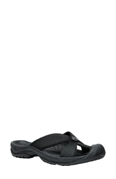 Keen Bali Sandal In Black/ Steel Grey