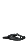 Keen Barbados Flip Flop In Black/steel Grey