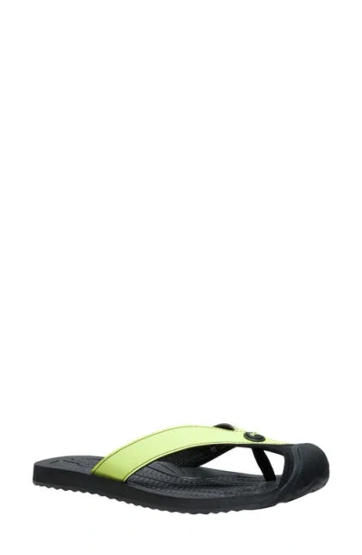 Keen Barbados Flip Flop In Daiquiri Green/ Black