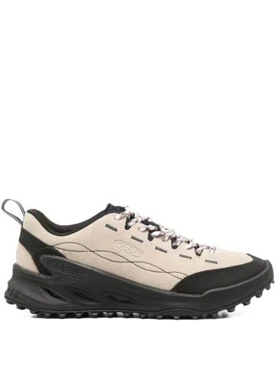 Keen Beige Color Block Jasper Sneakers In Neutral