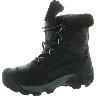 Keen Betty Boot Womens Waterproof Leather Winter & Snow Boots In Black