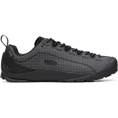 Keen ブラック Jasper ナイロン ウォータープルーフ スニーカー In Black/black