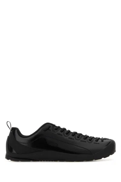 Keen Black Leather Jasper Sneakers