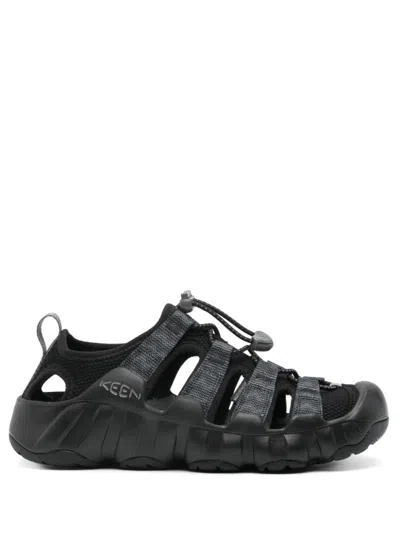 Keen Black Logo Sandals