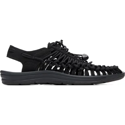 Keen ブラック Uneek サンダル In Black/black