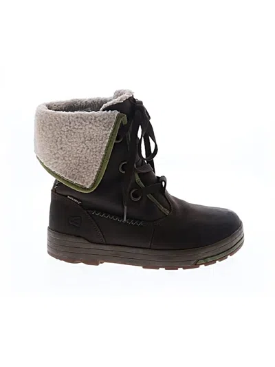 Pre-owned Keen Boots In Brown