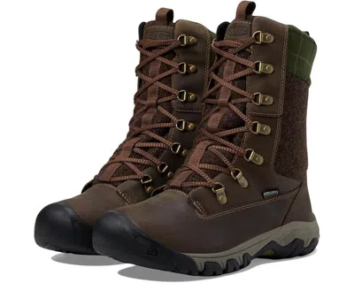 Keen Champion Reverse Weave Women's Brown Waterproof Snow Boots Gbn1150