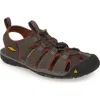 Keen 'clearwater Cnx' Sandal In Raven/tortoise Shell