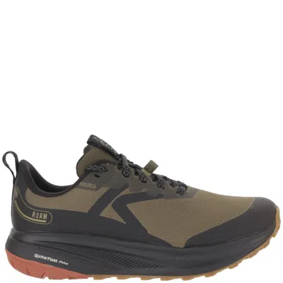 Keen Dark Green Mesh Rubber Sole Sneakers In Multi