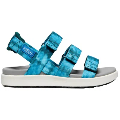 Keen Eiie Strappy Seamoss Tie Dye / Star White 1027209 Women's In Blue