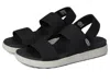 Keen Elle Webbing Strap Sandal In Black