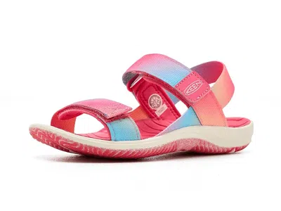 Keen Elle Backstrap (little Kid/big Kid) Kid's Shoes Ombre Pink Lemonade : 2 Little Kid M, Textile/synthe