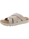 Keen Elle Mixed Womens Leather Slip-on Slide Sandals In Multi