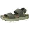Keen Elle Womens Flat Platform Slingback Sandals In Grey