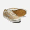 Keen Elsa Harvest Leather Sneaker In Beige/silver Birch In Multi