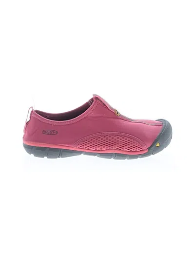Pre-owned Keen Flats In Pink