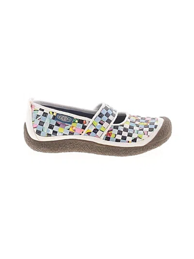 Pre-owned Keen Flats In White