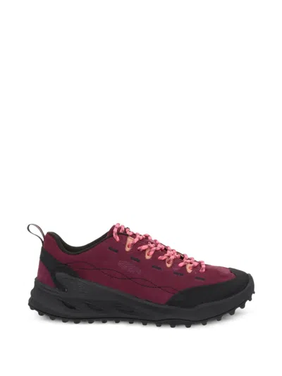 Keen Footwear Jasper Zionic Lace-up Sneakers In Purple