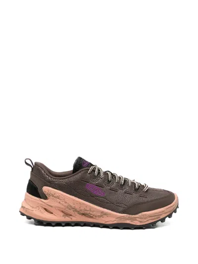 Keen Footwear Jasper Zionic Panelled Sneakers In Brown