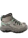 Keen Footwear Lace-up Leather Boots In Gray