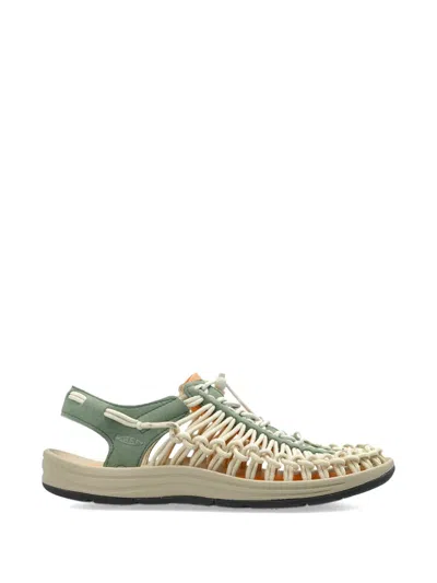 Keen Footwear Uneek Cord-detail Flat Sandals In Neutral