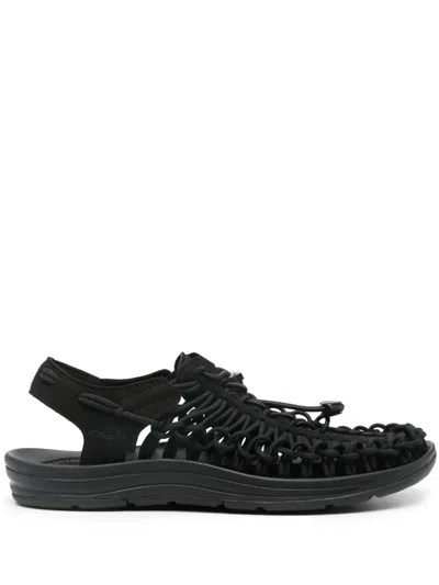 Keen Footwear Uneek Flat Sandals In Black