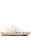 Keen Footwear Uneek Logo Debossed Sandals In Neutrals