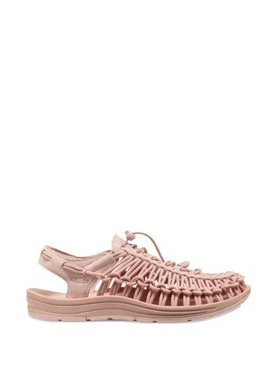Keen Footwear Uneek Woven Sneakers In Pink