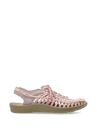 Keen Footwear Woven Strap Sneakers In Pink