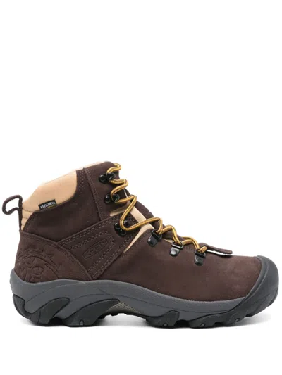 Keen Footwear X Mountain Research Pyrenees Hiking Boot In Brown