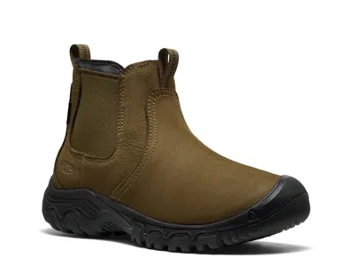 Keen Greta Ii Waterproof Chelsea Boot In Green