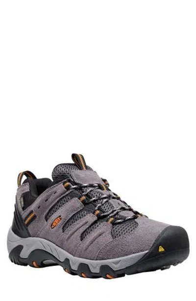 Keen Headout Waterproof Hiking Shoe In Gray