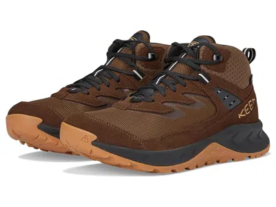 Keen Hightrail Mid Waterproof In Burgundy