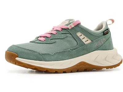 Keen Hightrail Waterproof Hiking Shoes (little Kid/big Kid) Kid's Shoes Lily Pad/cashmere Rose : 7 Big Ki