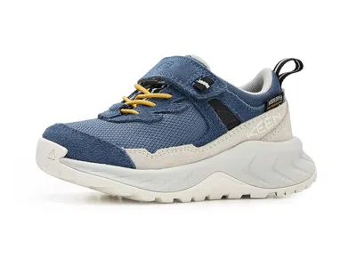 Keen Hightrail Waterproof Hiking Shoes (toddler/little Kid) Kid's Shoes Vintage Indigo/alloy : 10 Toddler In Blue