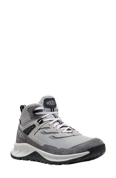 Keen Hightrail Waterproof Mid Hiking Sneaker In Gray