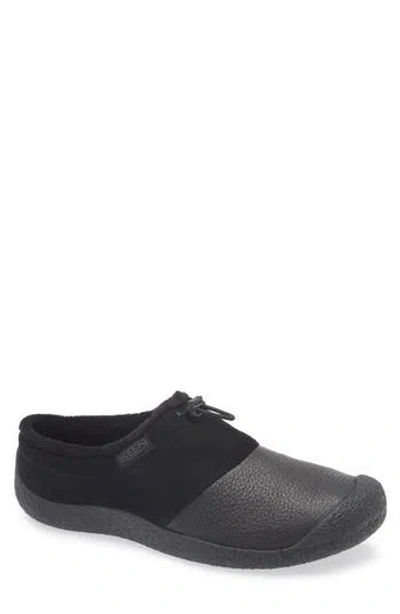Keen Howser Iii Hybrid Slide Slipper In Black/black