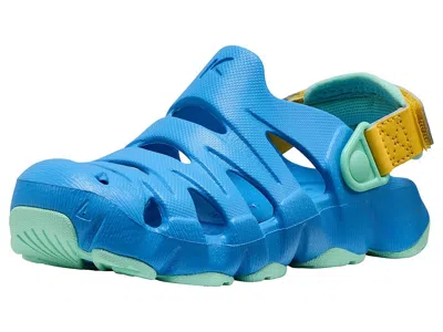 Keen Hyperflt Clog Kids Shoes Azure Blue/daffodil : 7 Toddler M