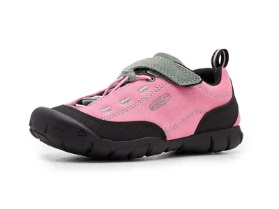 Keen Jasper Ii (toddler/little Kid/big Kid) Kid's Shoes Cashmere Rose/lily Pad : 7 Big Kid M, Suede In Multi