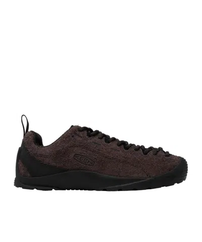 Keen Jasper Low-top Lace-up Sneakers In Burgundy