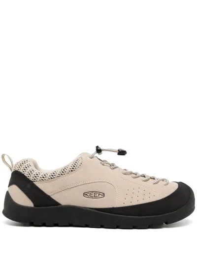 Keen Off-white Jasper Rocks Sneakers In Birch/black