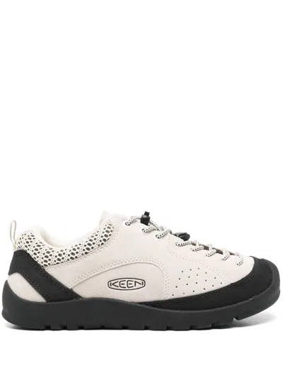 Keen Jasper Rocks Brushed Suede Sneakers In Neutral