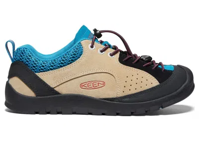 Pre-owned Keen Jasper Rocks (women's) Sneakers In Safari/fjord Blue