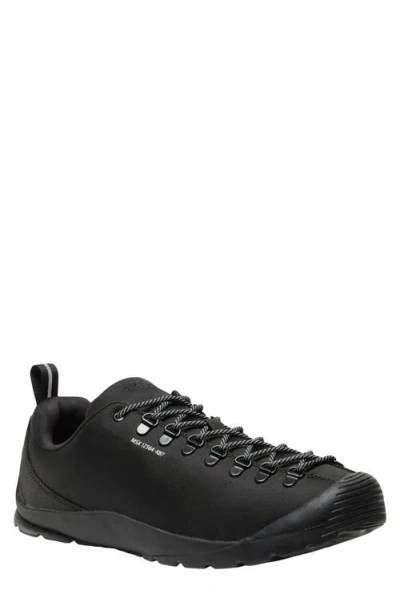 Keen Jasper Se2 Lace-up Panelled Sneakers In Black